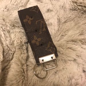 Louis Vuitton up cycled wristlet